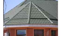 Металлочерепица Ламонтерра NormanMP 0.5 мм RAL 1015 Светлая слоновая кость купить в краснодаре