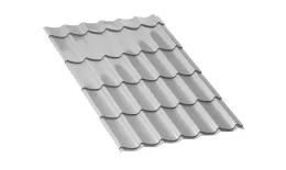 Металлочерепица Ламонтерра NormanMP 0.5 мм RAL 9002 Серо-белый купить в краснодаре