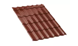 Металлочерепица Ламонтерра-XL NormanMP RAL 8004 Терракота купить в краснодаре