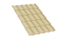 Металлочерепица Монтекристо-X NormanMP 0.5 мм RAL 1015 Светлая слоновая кость купить в краснодаре