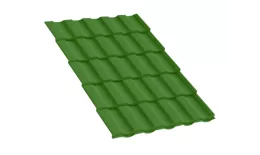 Металлочерепица Монтекристо-M NormanMP 0.5 мм RAL 6018 Жёлто-зелёный купить в краснодаре