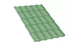 Металлочерепица Монтекристо-SL NormanMP 0.5 мм RAL 6019 Бело-зеленый купить в краснодаре