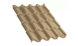 Металлочерепица Монтерроса-ML NormanMP 0.5 мм RAL 1014 Слоновая кость купить в краснодаре