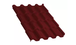Металлочерепица Монтерроса-SL NormanMP 0.5 мм RAL 3011 Коричнево-красный купить в краснодаре