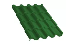 Металлочерепица Монтерроса-ML NormanMP 0.5 мм RAL 6002 Лиственно-зеленый купить в краснодаре