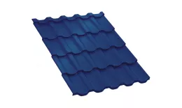 Металлочерепица Трамонтана-ML NormanMP 0.5 мм RAL 5002 Ультрамариново-синий купить в краснодаре