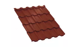 Металлочерепица Трамонтана-X NormanMP 0.5 мм RAL 8004 Терракота купить в краснодаре
