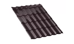 Металлочерепица Ламонтерра Полиэстер 0.45 мм RAL 8017 Шоколад купить в краснодаре