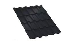 Металлочерепица Трамонтана-XL VALORI 0.5 мм DarkGrey Темно-серый купить в краснодаре