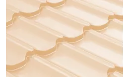 Металлочерепица Grand Line Квинта плюс 3D (Kvinta Plus 3D) 0,45 Полиэстер RAL 1015 светлая слоновая кость купить в краснодаре