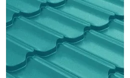 Металлочерепица Grand Line Квинта плюс 3D (Kvinta Plus 3D) 0,45 Полиэстер RAL 5021 водная синь купить в краснодаре