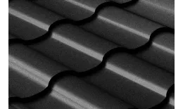 Металлочерепица Grand Line Кредо (Kredo) 0.5 Satin Matt RAL 9005 черный купить в краснодаре