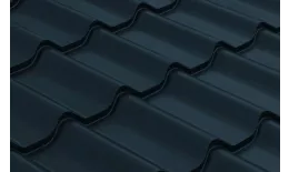 Металлочерепица Grand Line Классик (Classic) PurLite Matt 0.5 RAL 7024 мокрый асфальт купить в краснодаре