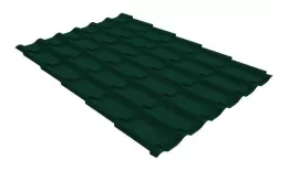 Металлочерепица Grand Line Классик (Classic) Полиэстер 0.4 RAL 6005 зеленый мох купить в краснодаре