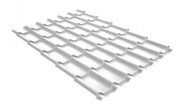 Металлочерепица Grand Line Классик (Classic) Полиэстер 0.4 RAL 9003 Сигнальный-белый купить в краснодаре