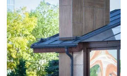 Двойной стоячий фальц Grand Line Rooftop Matte Стальной Бархат 0.5 мм RAL 7016 Антрацитово-серый купить в краснодаре