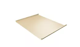 Двойной стоячий фальц Grand Line Drap 0.45 мм RAL 1014 Слоновая кость купить в краснодаре