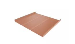 Двойной стоячий фальц Line Grand Line Quarzit 0.5 мм Cuprum Steel Медь купить в краснодаре