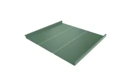 Двойной стоячий фальц Line Grand Line Полиэстер 0.45 мм RAL 6019 Бело-зеленый купить в краснодаре