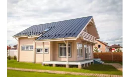 Кликфальц Pro Grand Line Rooftop Matte Стальной Бархат 0.5 мм RAL 8017 Шоколад купить в краснодаре