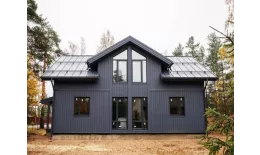 Кликфальц Pro Gofr Grand Line Rooftop Matte Стальной Бархат 0.5 мм RAL 7024 Мокрый асфальт купить в краснодаре