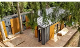 Кликфальц Grand Line 0,5 Satin Matt с пленкой на замках RAL 7024 мокрый асфальт купить в краснодаре