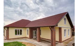 Гибкая черепица ТехноНИКОЛЬ Shinglas/Шинглас Ранчо красный купить в краснодаре