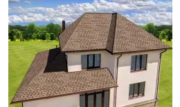 Гибкая черепица ТехноНИКОЛЬ Shinglas/Шинглас Ранчо бронзовый купить в краснодаре