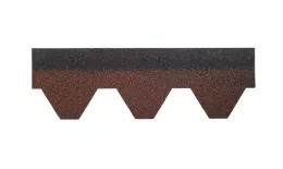 Гибкая черепица ТехноНИКОЛЬ Финская Соната красный купить в краснодаре