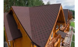 Гибкая черепица ТехноНИКОЛЬ Финская Соната красный купить в краснодаре