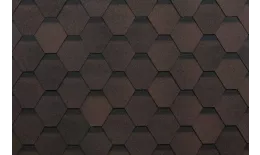 Гибкая черепица ТехноНИКОЛЬ Оптима Соната коричневый купить в краснодаре