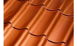 Металлочерепица Ламонтерра-XL AGNETA 0.5 мм Copper медь купить в краснодаре