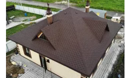 Гибкая черепица ТехноНИКОЛЬ Классик Кадриль агат (коричневый) купить в краснодаре