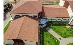 Гибкая черепица ТехноНИКОЛЬ Классик Румба фундук (миндаль) купить в краснодаре