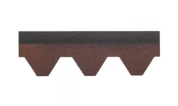 Вид гонта. Купить Гибкая черепица ТехноНИКОЛЬ в Краснодаре
