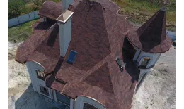 Вид на крыше Гибкая черепица Docke PREMIUM