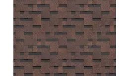 Гибкая черепица Docke STANDARD Тетрис коричневый купить в краснодаре