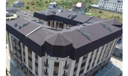 Гибкая черепица Docke PIE EUROPA Карат коричневый купить в краснодаре