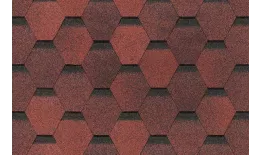 Гибкая черепица Docke PIE EUROPA Карат красный купить в краснодаре
