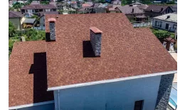 Гибкая черепица Katepal MANSION NEW кобург (Красный) купить в краснодаре