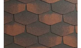 Гибкая черепица Katepal Forte тибет (Коричневый) купить в краснодаре