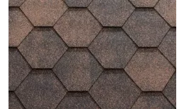 Гибкая черепица Katepal Jazzy медный купить в краснодаре