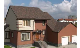 Гибкая черепица Katepal Rocky медный отлив купить в краснодаре