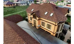 Гибкая черепица Katepal Rocky терракота купить в краснодаре