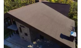 Гибкая черепица Katepal 3T коричневый купить в краснодаре