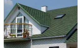 Гибкая черепица Tegola Top Shingle Смальто (Smalto) зеленый купить в краснодаре