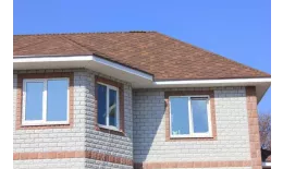 Гибкая черепица Tegola Top Shingle Футуро (Futuro) коричневый купить в краснодаре