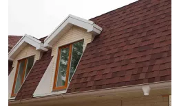 Гибкая черепица Tegola Top Shingle Премьер (Premier) красно-коричневый купить в краснодаре