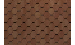 Гибкая черепица Tegola Nordland Нордик терракота купить в краснодаре