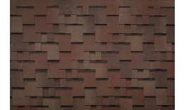 Гибкая черепица Tegola Nordland Альпин терракота купить в краснодаре